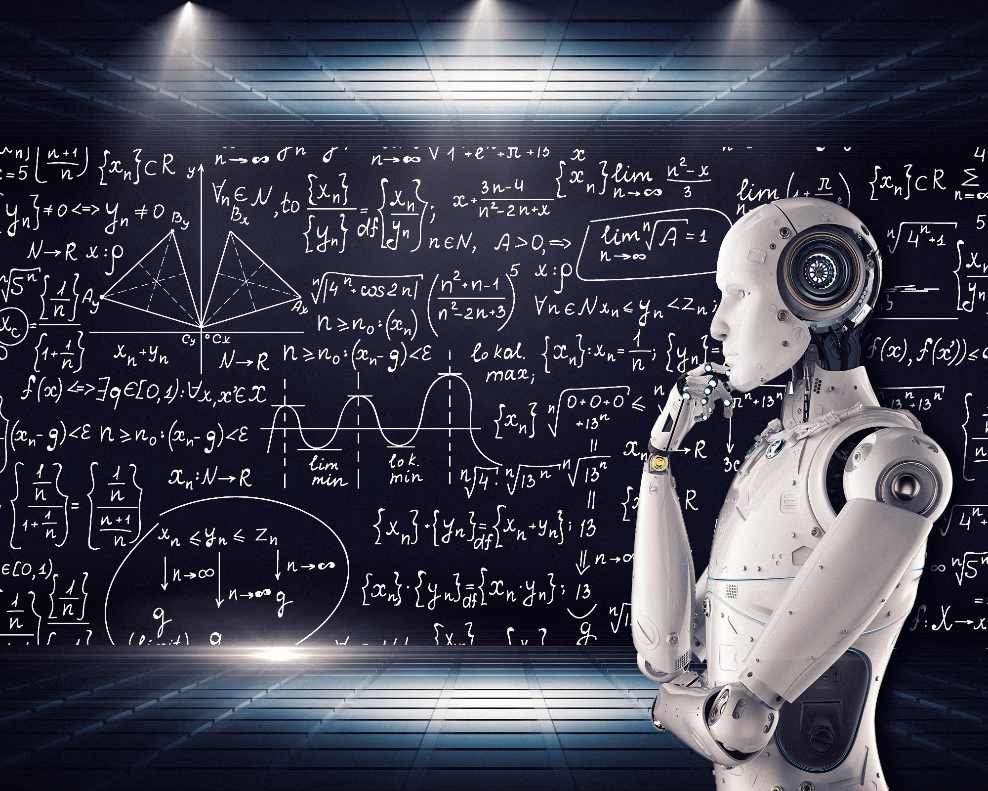 Représentation visuelle de l'intelligence artificielle et du machine learning