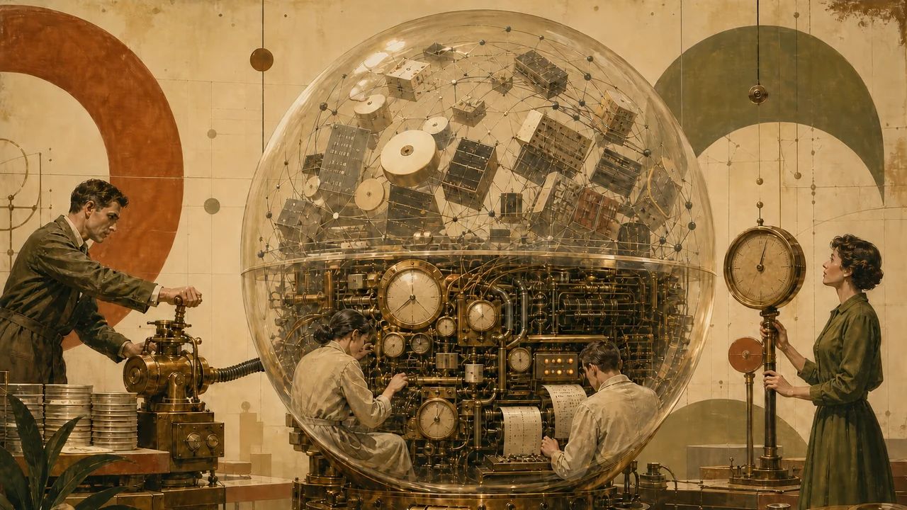 Une bulle spéculative rétrofuturiste gonflée par les investissements, autour d’un noyau technologique réellement utilisé
