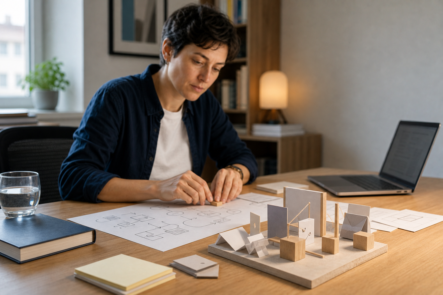 Apprenant transférant une notion vers un petit projet concret et vérifiable