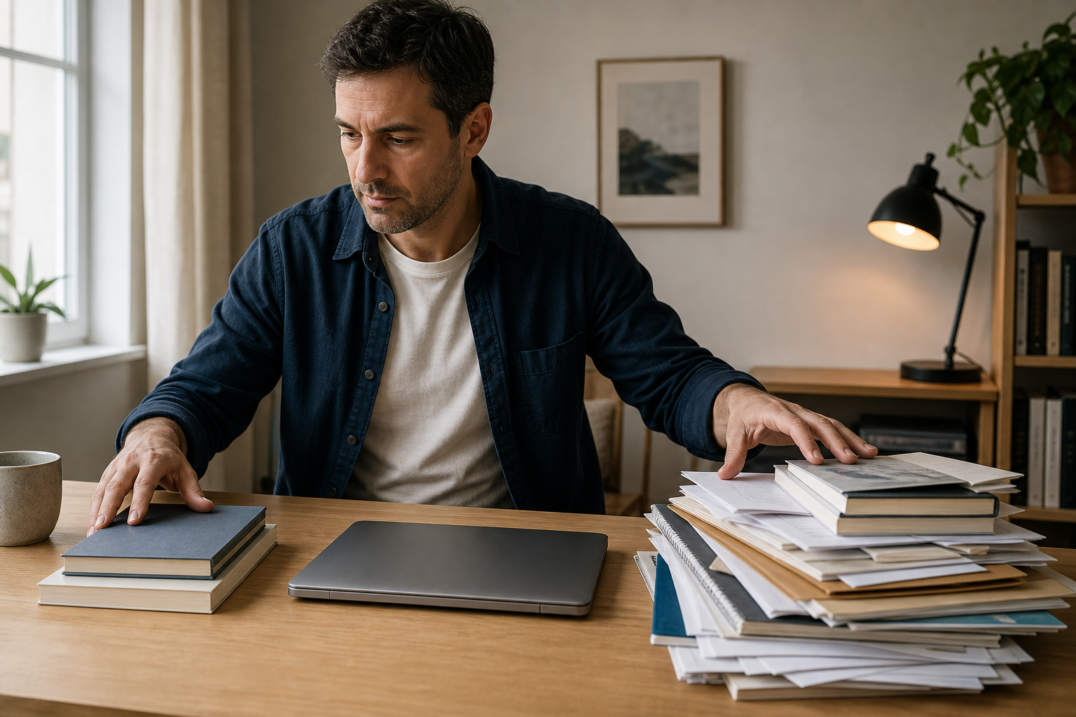 Apprenante sélectionnant un petit corpus de documents fiables avant une séance avec l’IA
